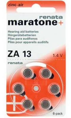 Элемент питания RENATA ZA 13 BL6 (для слуховых аппаратов) (6/60/300/3000)