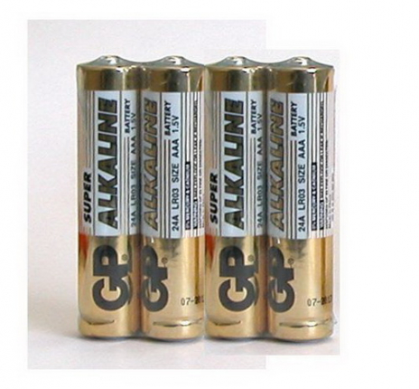 Элемент питания GP SUPER LR03 (б/б) 96BOX (96/192/384)