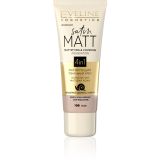 EVELINE SATIN MATT Матирующий тональный крем №106-NUDE, 30мл (*3*30)