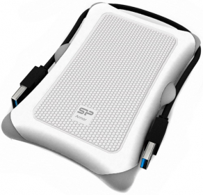 Внешний HDD Siliсon Power 1 TB A30 Armor белый, 2.5